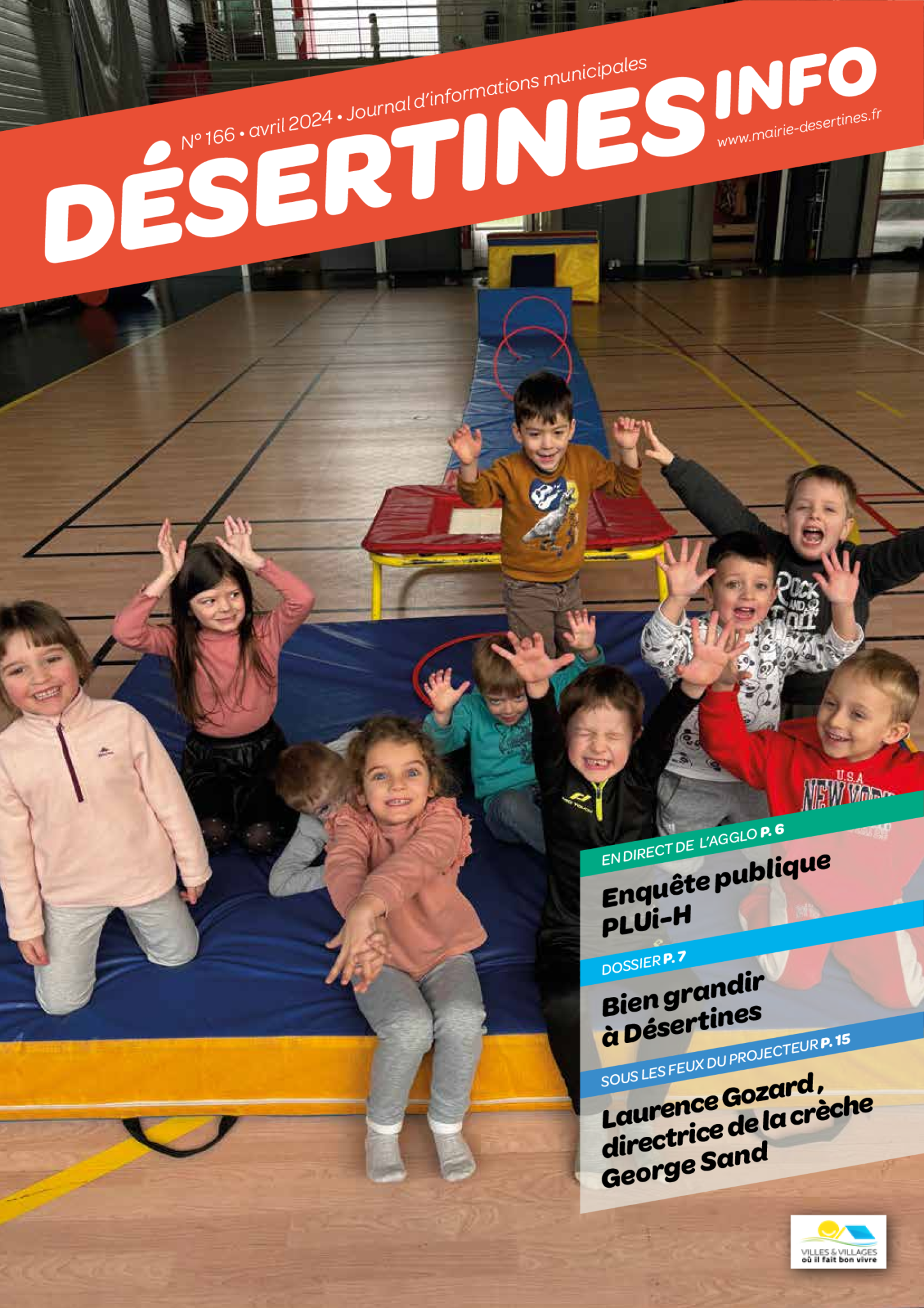 Couverture Désertines info avril 2024